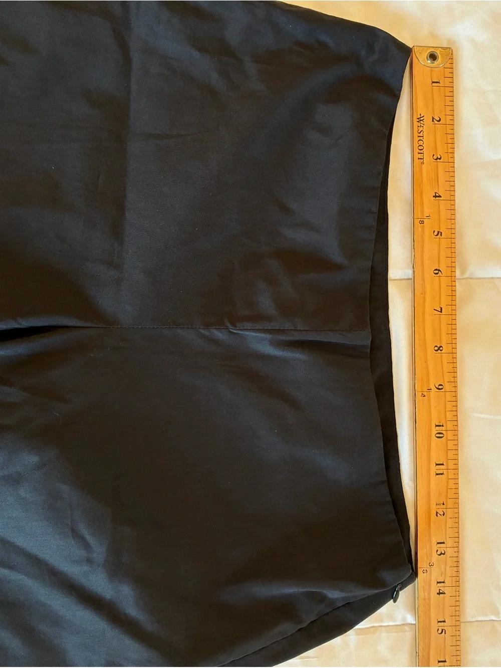 Theory black lightweight wide leg cropped minamilist pants 4